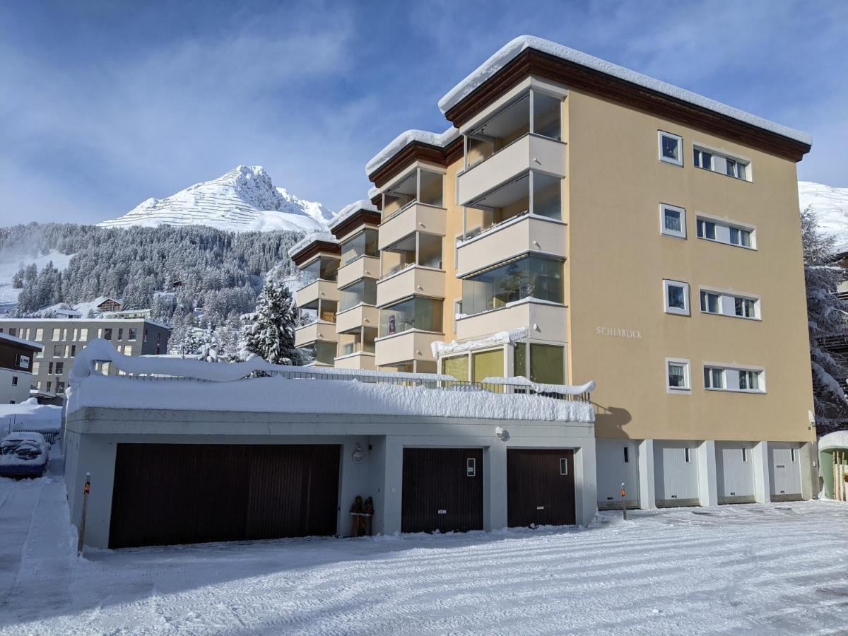 Ferienwohnung Schiablick - Broggini Davos Exterior foto