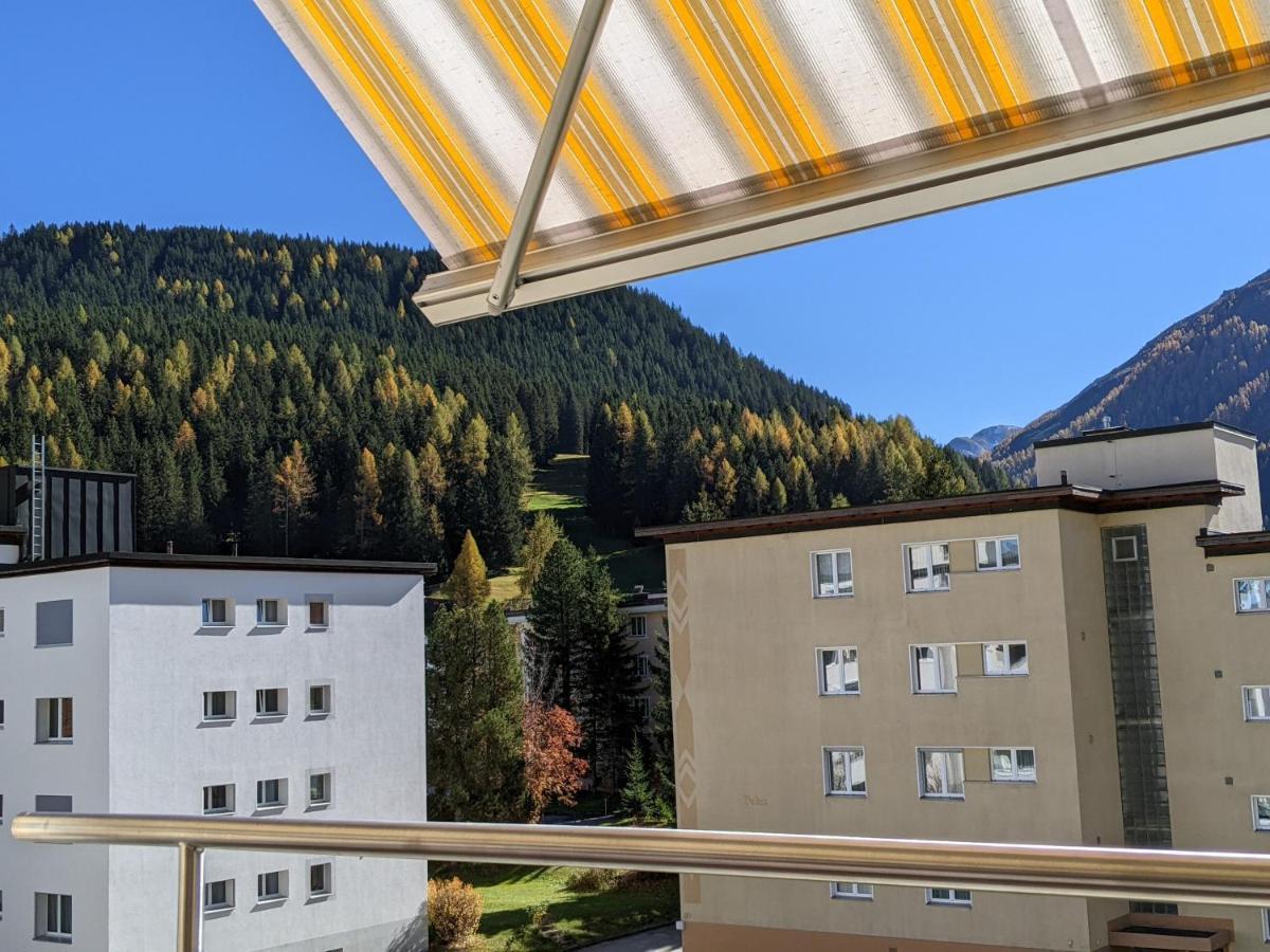 Ferienwohnung Schiablick - Broggini Davos Exterior foto